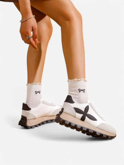 Royalfashion Sneakers sportive pentru femei pe o talpă mai groasă Aloqa