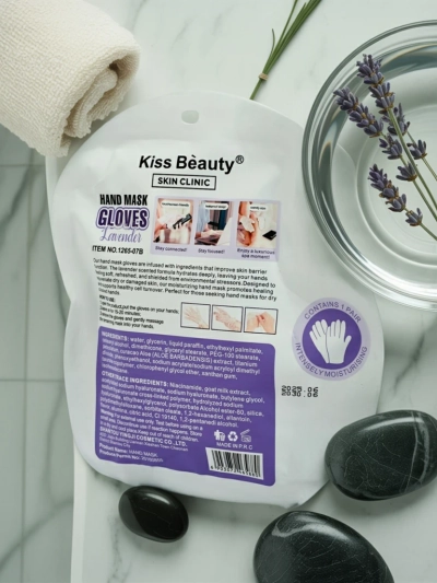Aurelia Hand Mask Gloves Lavender - Mănuși hidratante pentru mâini 30 g