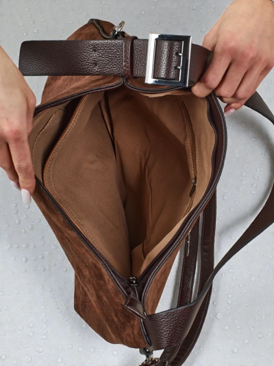 Geantă de damă shopper eco piele întoarsă Donenn