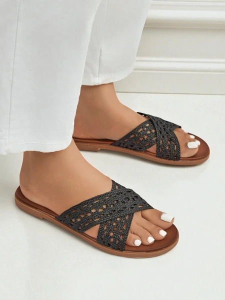 Royalfashion Papuci de damă cu talpă joasă Ella Brooke