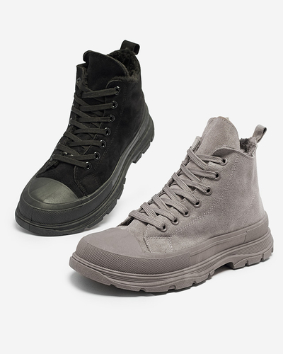 Pantofi sport a'la izolate pentru femei, pantofi sport a'la sneakers în negru Benvilo- Footwear