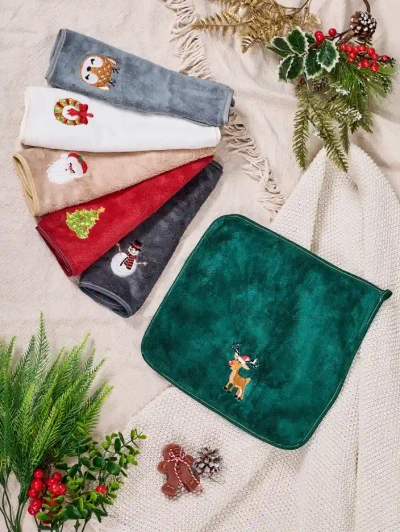 Royalfashion set de prosoape de Crăciun Happy Xmas