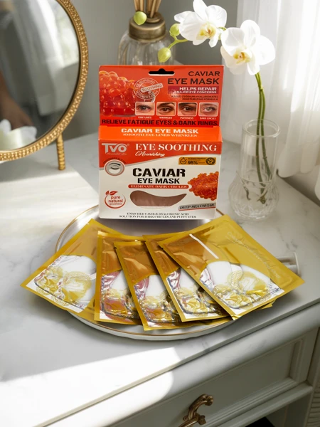 Plasturi cu Gel pentru Ochi cu caviar - hidratează, netezesc