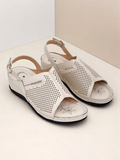 Royalfashion Sandalia di Dama ku Plataforma Abou Mira