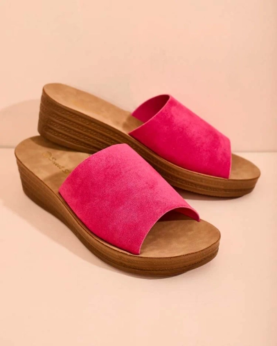 Royalfashion Flip-flops Saffil cu toc jos pentru femei