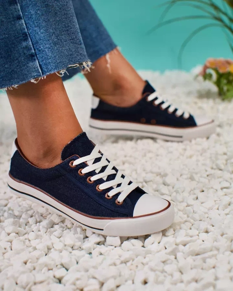 Adidași Gumpy pentru femei Royalfashion Navy Blue