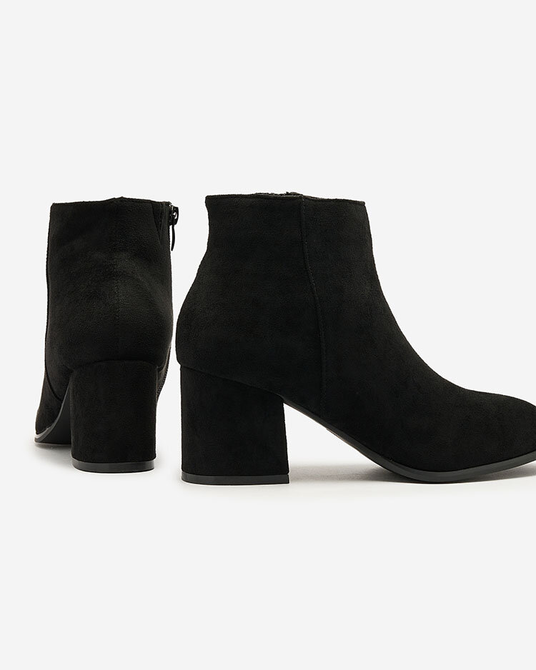 Royalfashion Cizme stiletto joase pentru femei negre Referra