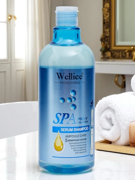 Șampon profesional pentru păr cu colagen – Hidratare intensivă și netezire a părului 5-în-1