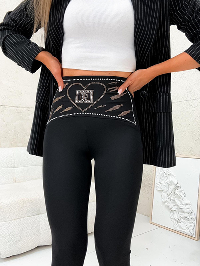 Royalfashion Jambiere de damă cu zirconii