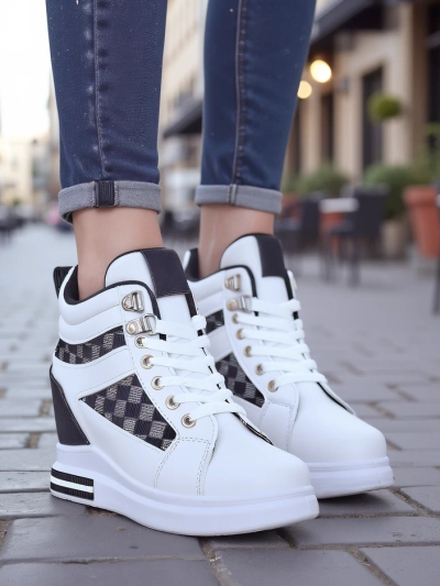 Royalfashion Tenisi cu toc wedge pentru femei Erron
