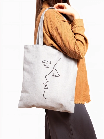 Royalfashion Sac de țesătură cu imprimeu