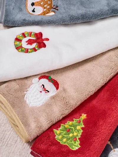 Royalfashion set de prosoape de Crăciun Happy Xmas