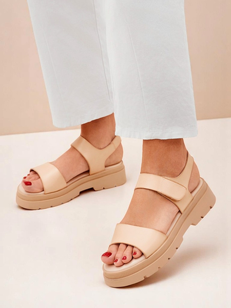 Royalfashion Sandale dama cu talpă groasă Otvanna