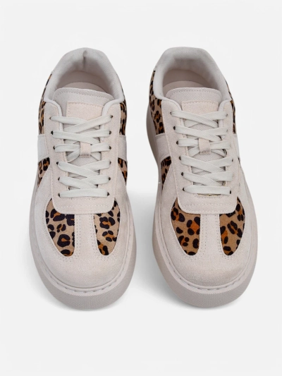 Adidași sport pentru femei Royalfashion cu un imprimeu leopard Big Cat