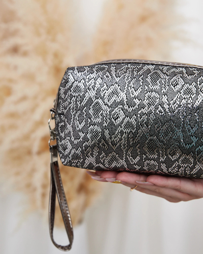 Royalfashion Graphite Glitter Geantă pentru cosmetice pentru femei