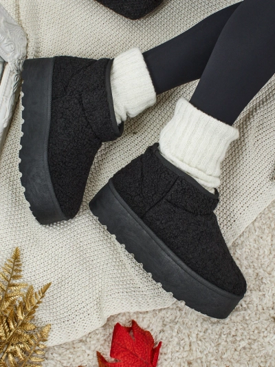 Cizme scurte tip snowboots de damă Marellin