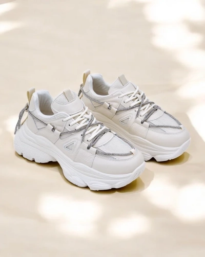 Royalfashion Pantofi sport pentru femei cu talpă groasă Reterri