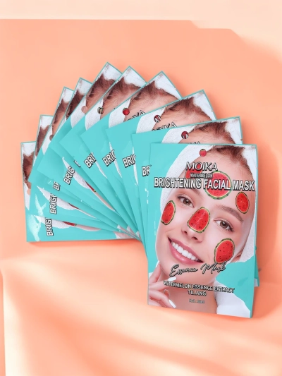 MOIKA Mască de față cu pepene verde, iluminatoare