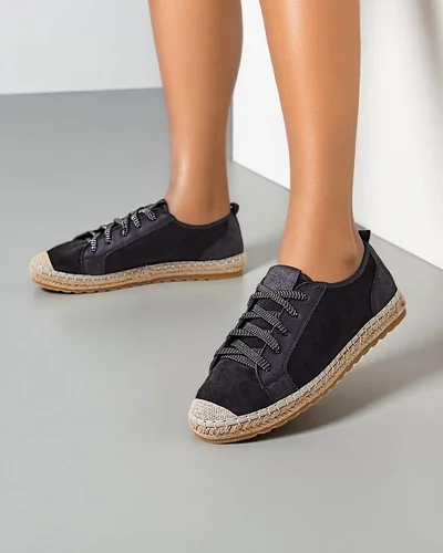 Sneakers Nissta pentru femei din eco-suede Royalfashion