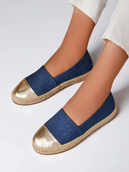 Royalfashion Espadrile de damă a'la denim Anerta