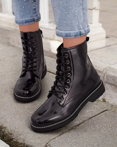 Ghetele pentru femei Royalfashion cu siret Lacerro