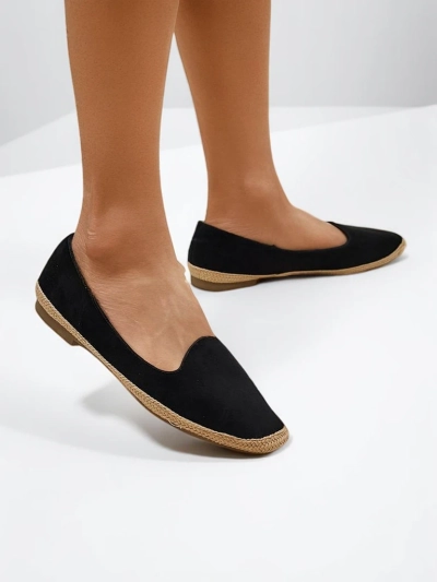 Espadrile ecologice din suede pentru femei Royalfashion Emmeno