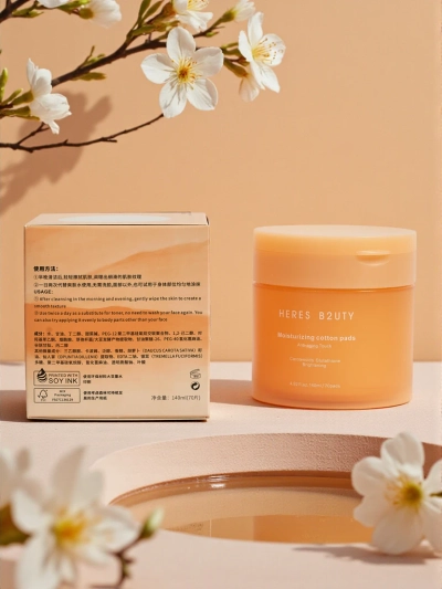 Dischete demachiante din bumbac - hidratante, anti-îmbătrânire