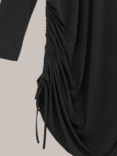Rochie lungă pentru femei de la Royalfashion cu falduri
