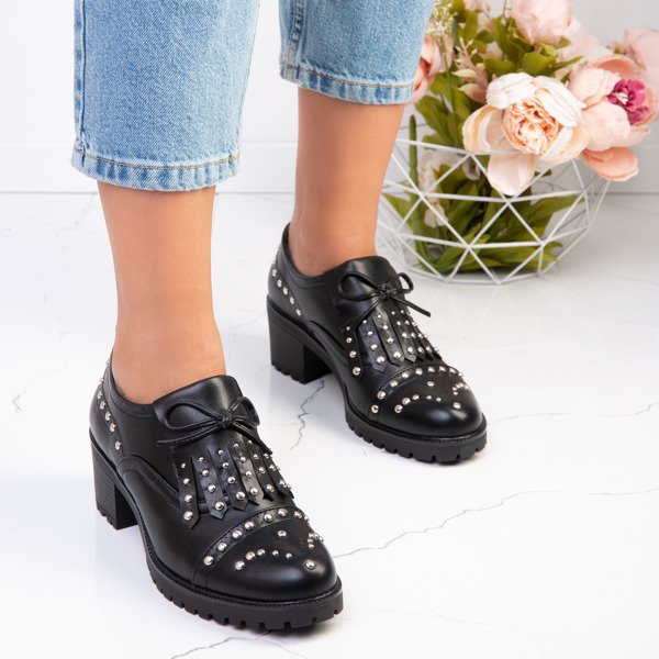 Încălțăminte neagră pe un stâlp gros Colorado - Încălțăminte