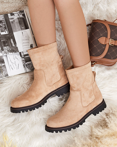 Royalfashion Cizme Gebimma pentru femei din eco-suede