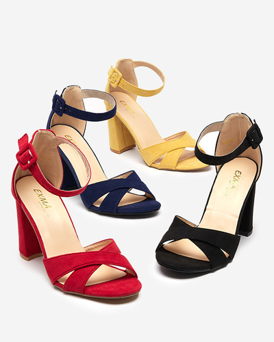 OUTLET Sandale de dama bleumarin pe postul Lexyra - Incaltaminte