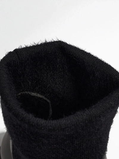 Botine de damă din piele ecologică cu blană Kesy