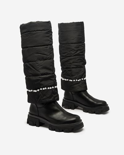 Royalfashion Cizme de damă în negru Ameroe