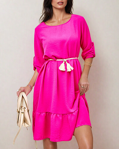 Royalfashion Rochie de damă până la genunchi