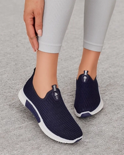 Pantofi sport slip-on dama bleumarin Palomena - Incaltaminte