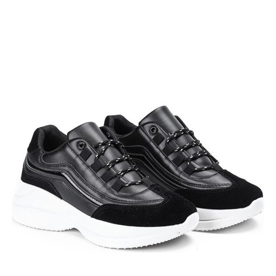 Czarne buty sportowe Eveline - Obuwie