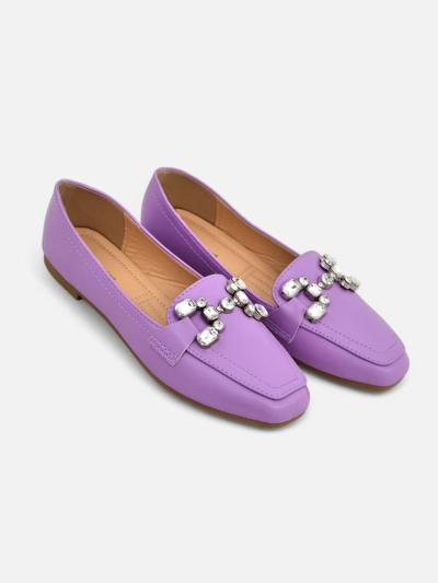 Loaferi pentru femei Royalfashion cu cristale Lecilla