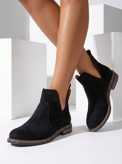 Royalfashion Cizme eko suede Ovilla pentru femei