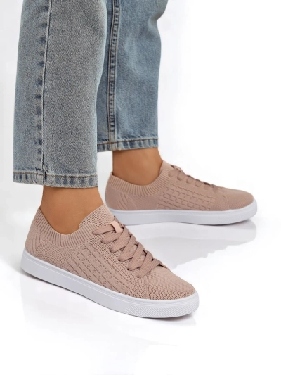 Sneakers de damă Royalfashion Calista Rosa - pantofi roz pentru primăvară și vară