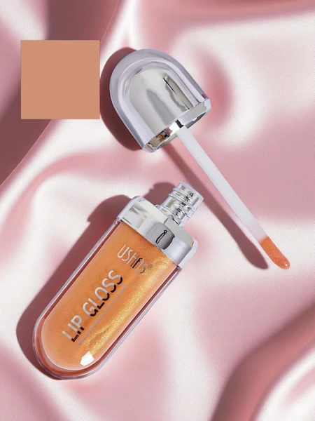 USHAS Gloss de buze cu sclipici culoare Gold