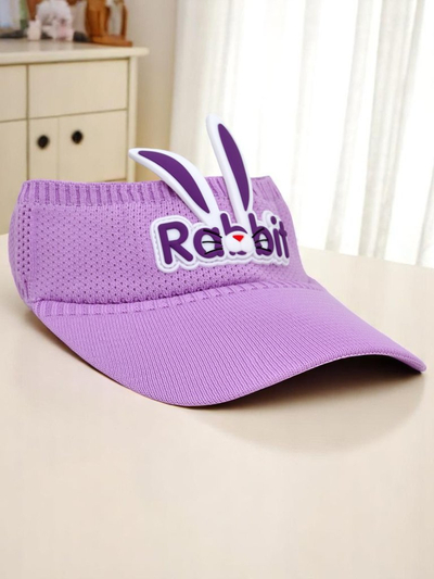 Royalfashion Vizor de soare pentru copii Urechi de iepuraș