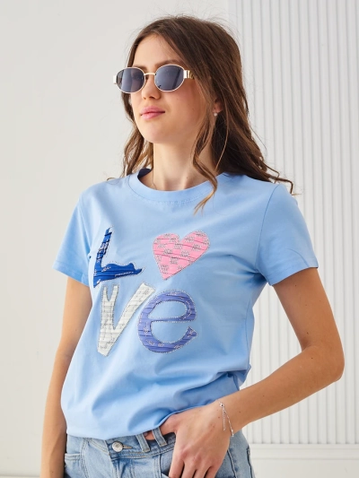 Royalfashion Bluza din bumbac pentru femei