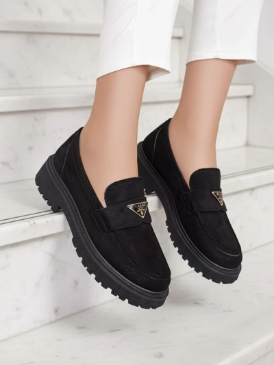 Eleganți Pantofi de Damă Nera din Piele Ecologică
