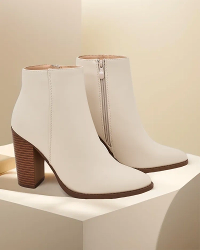 Ghete de damă Royalfashion pe un toc stiletto Toemi