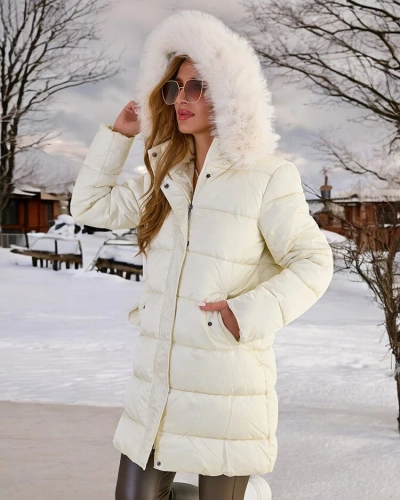 Jachetă de iarnă matlasată pentru femei Royalfashion