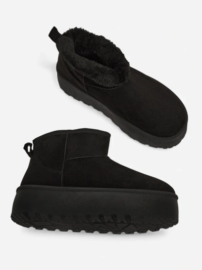 Botine Dama Luna Negre Piele Elegante de Toamnă