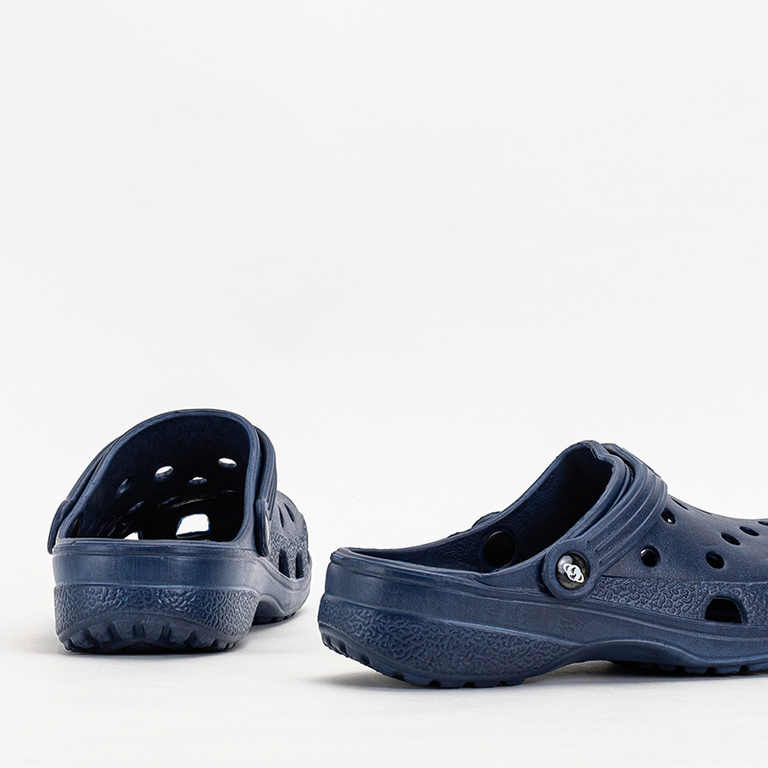 Papuci de piscina barbati bleumarin Saboti Brolen - pantofi