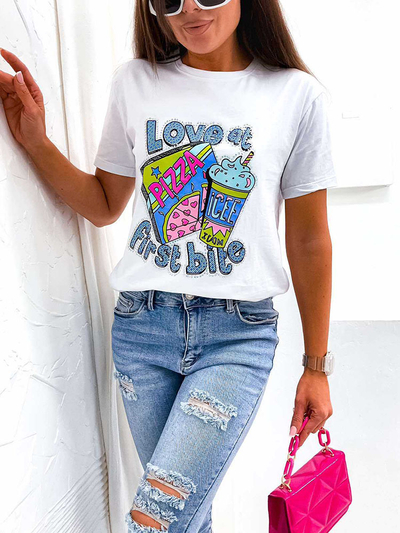 Royalfashion Tricou imprimat pentru femei