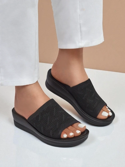 Royalfashion Sandale de damă cu talpă joasă tip wedge Elara