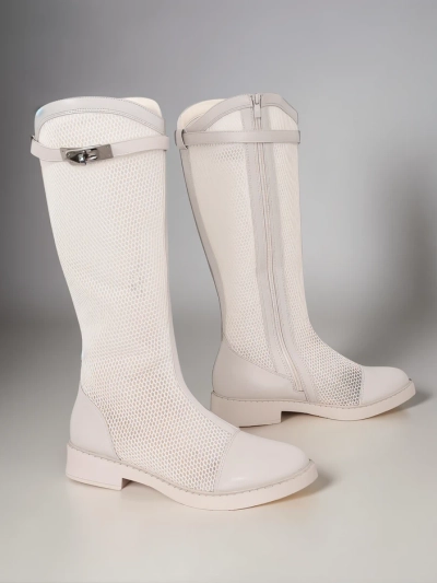 Royalfashion Botine de femei perforate Ovittole